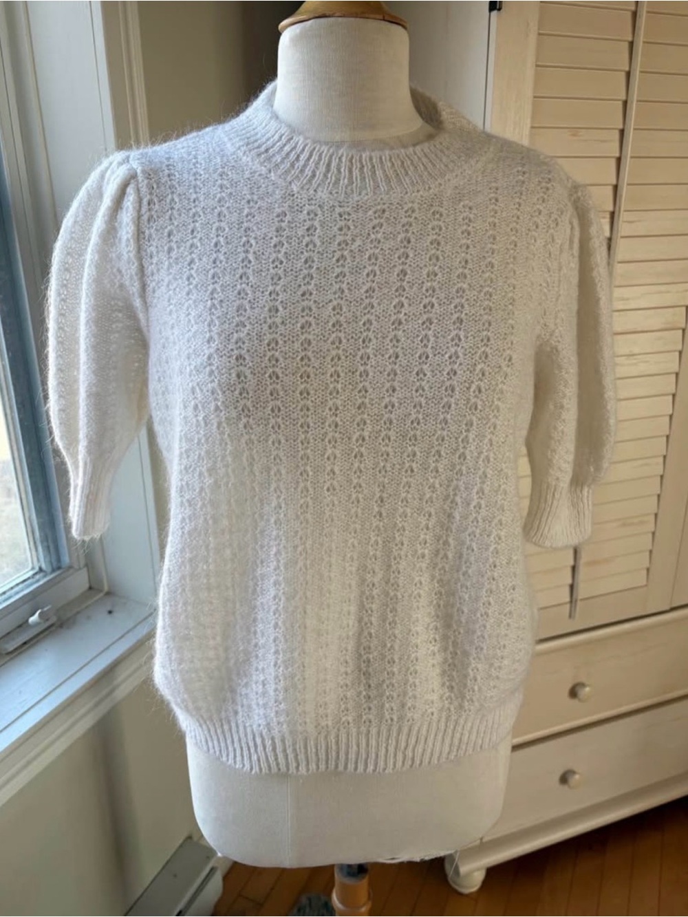 Italien knit Sweater like Sezane with mohair